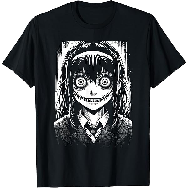 Amazon.com: Anime Horror Aesthetic Scary Creepy Girl Japanese